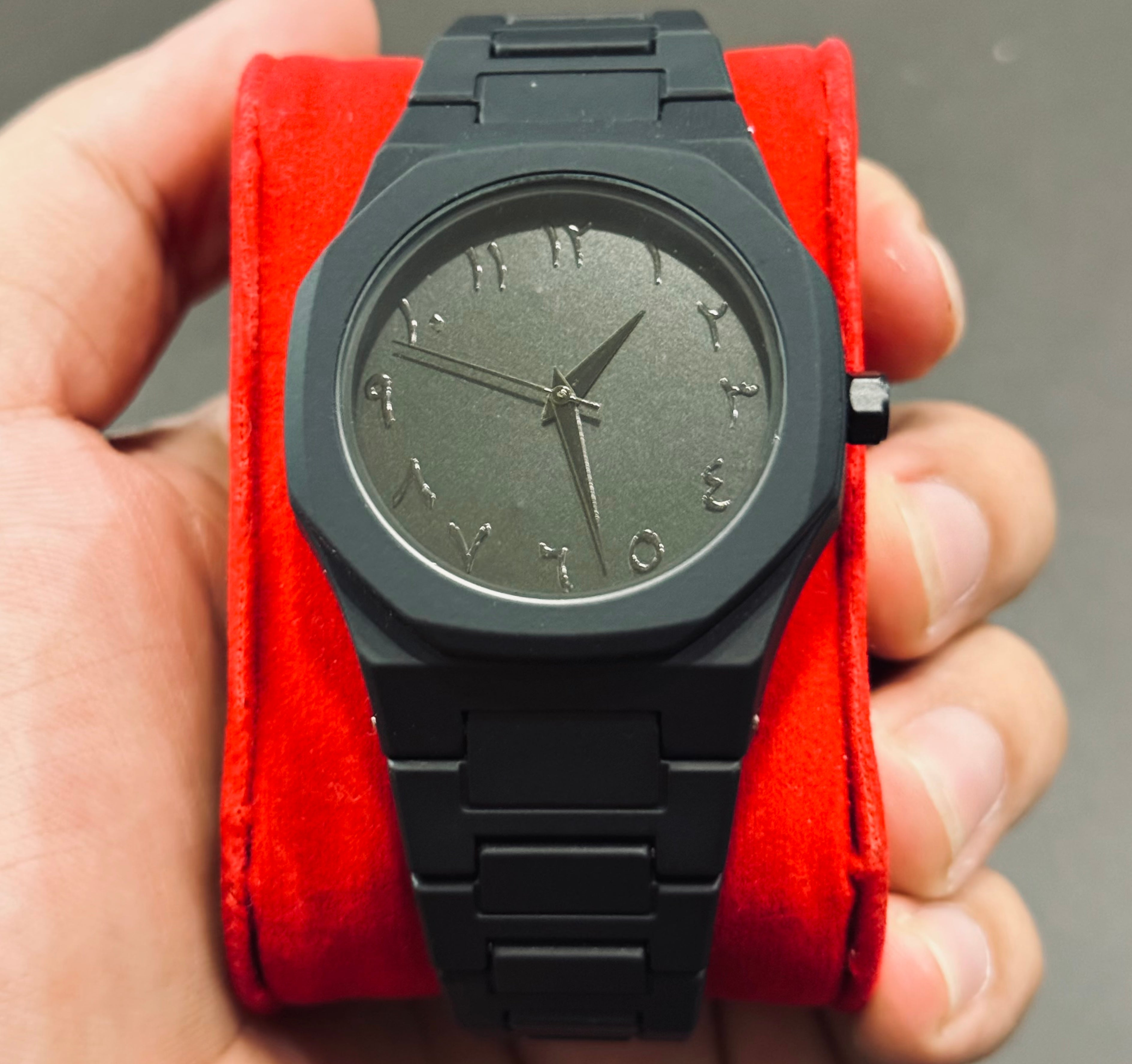 Arabic Aura Watch Black