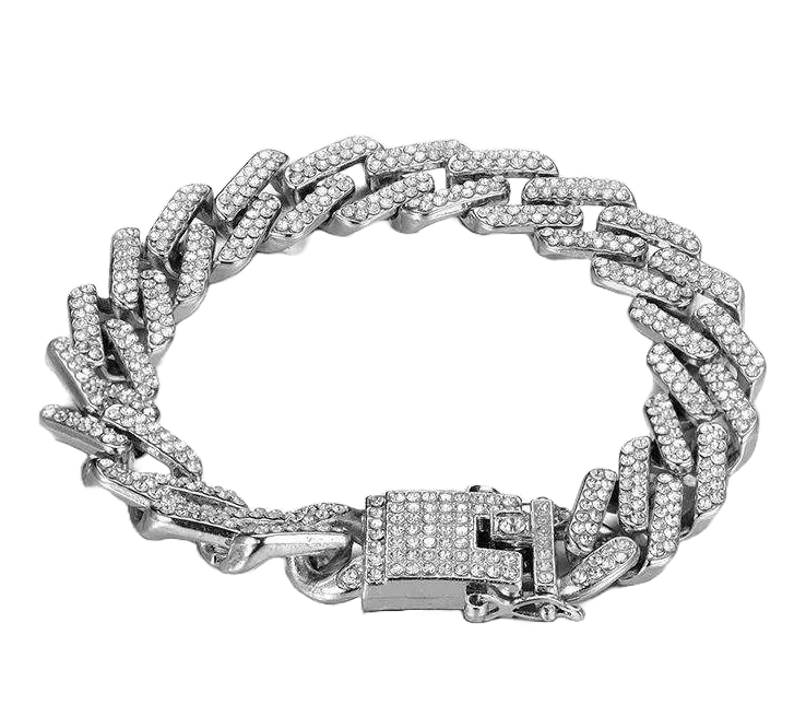 CUBAN ICED OUT BRACELET