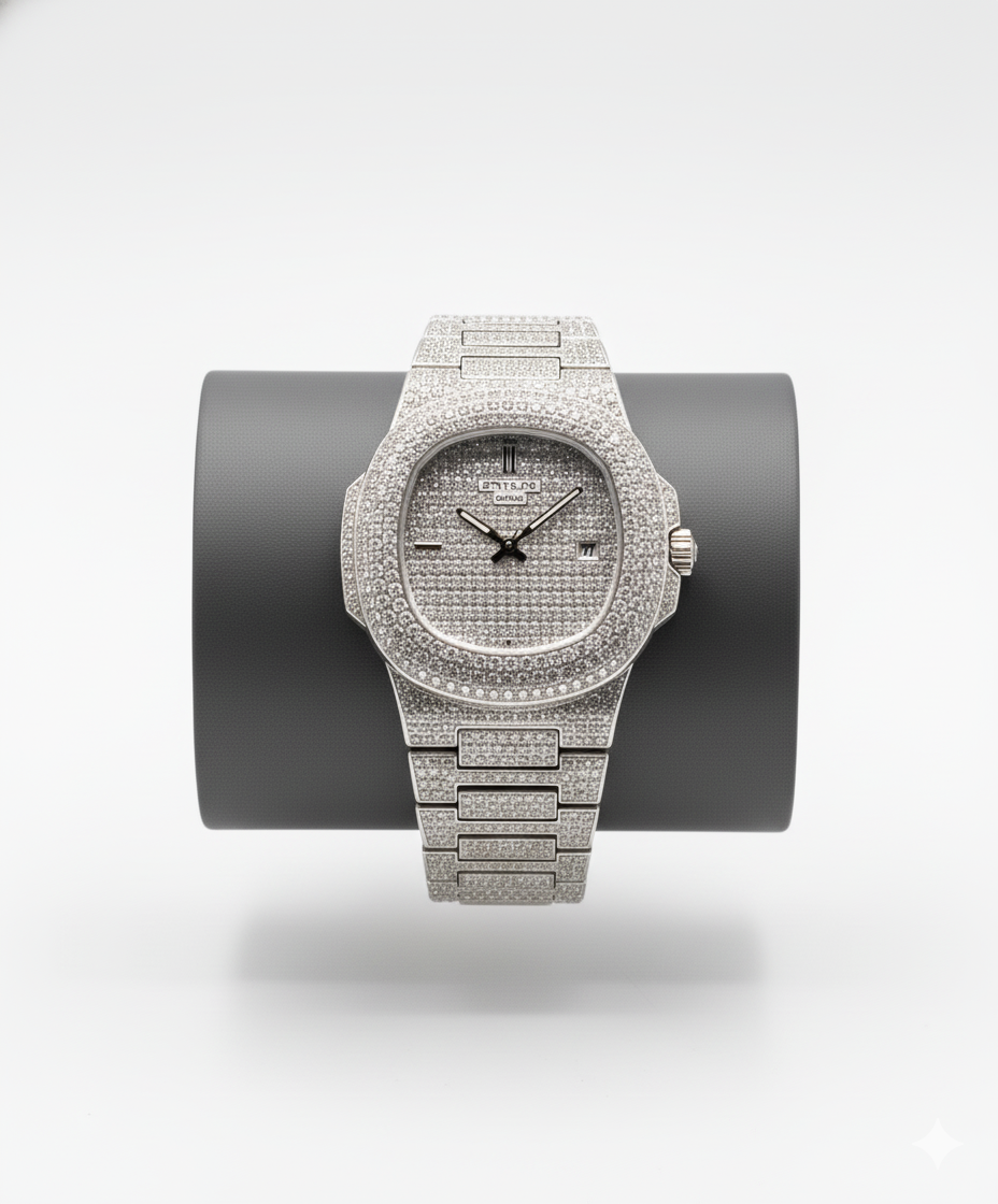 CUBAN ICED OUT WATCH