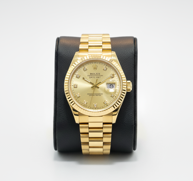 Men Golden Watch