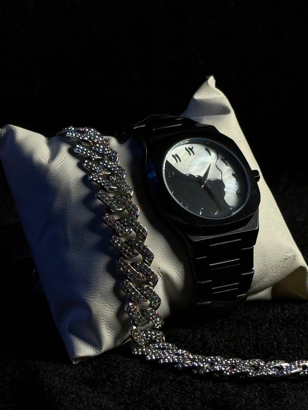Two-Tone Dial Aura Watch