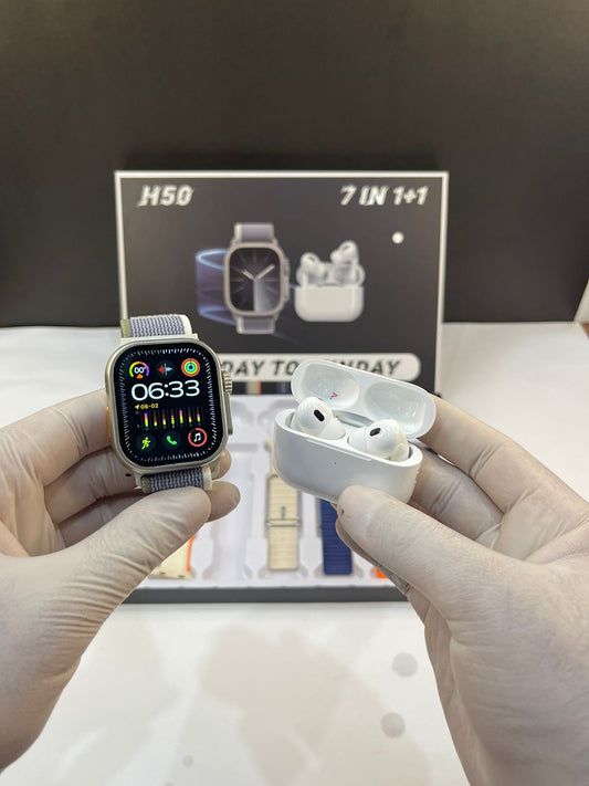 H50 SMART WATCH + EARPODS