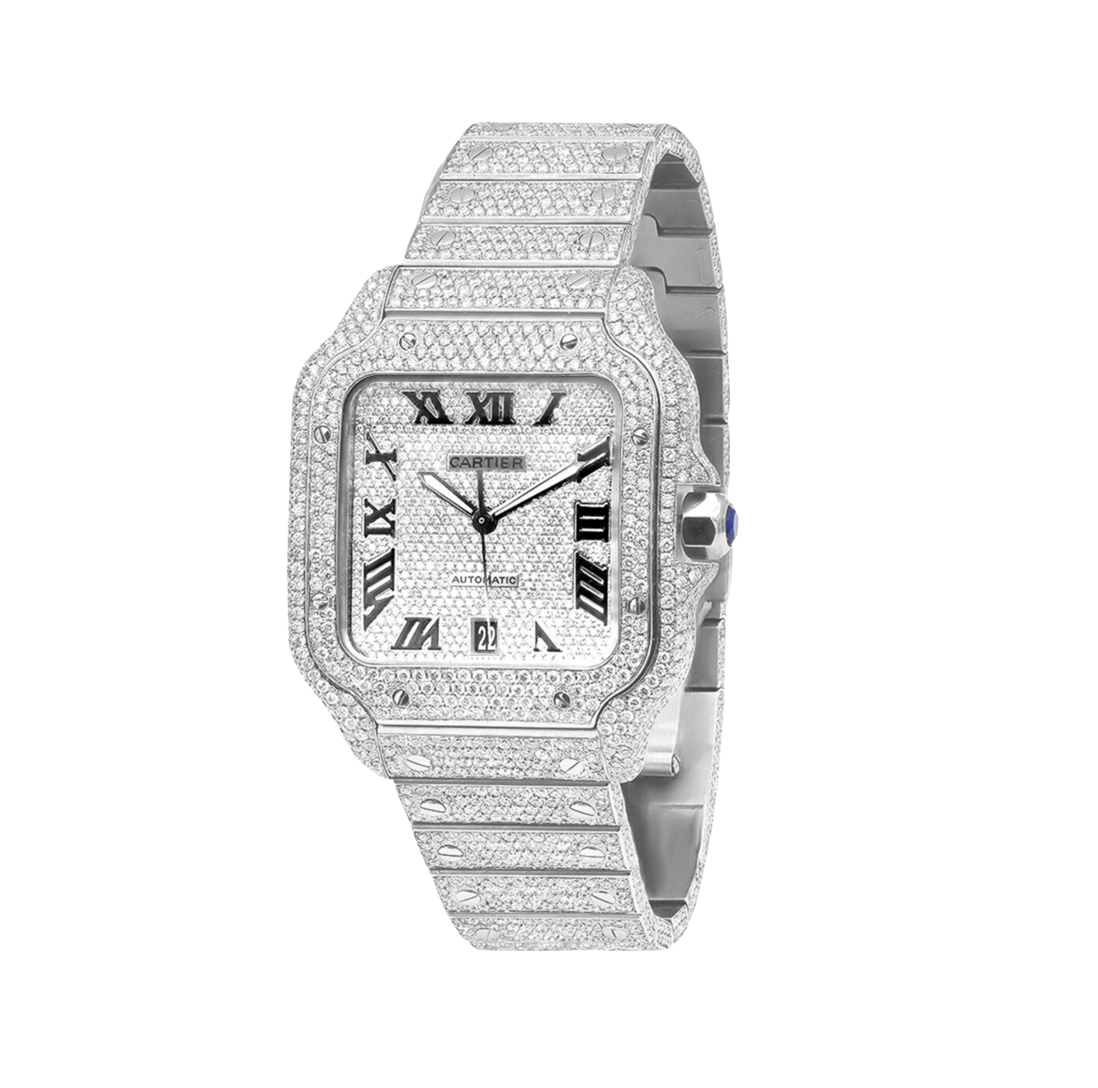 CUBAN ICED OUT WATCH